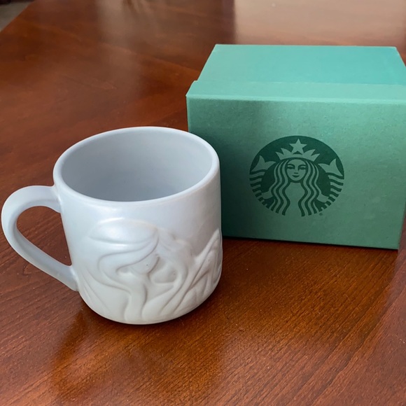 Starbucks ceramic light grey mermaid mug - Picture 2 of 8